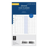 2027 Filofax Year Planner Horizontal Personal Organiser Refill