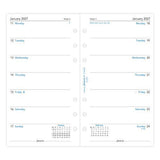 2027 Filofax Week to View Personal Organiser Refill