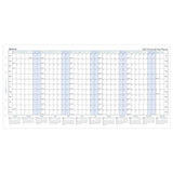 2027 Filofax Year Planner Horizontal A5 Organiser Refill