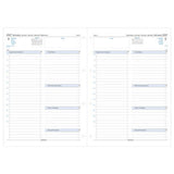 2027 Filofax Day per Page with Appointments A4 Multilanguage Organiser Refill