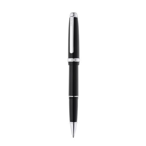 Rollerball Pen - Cross Lume Obsidian Black with Chrome Trim