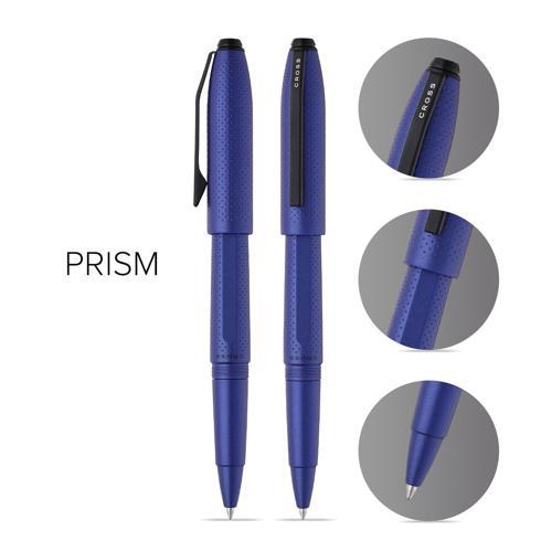 Ballpoint Pen - Cross Prism Sea Blue with Matt Black Trim
