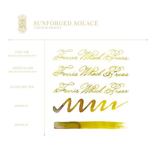 Fountain Pen Ink Sunforged Solace 20ml - Ferris Wheel Press FerriTales