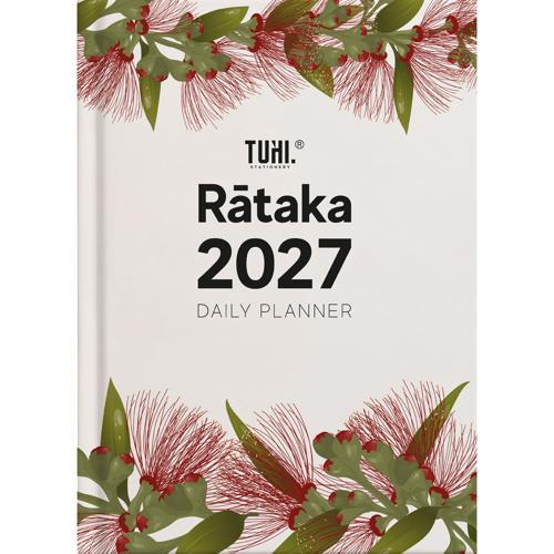2027 Tuhi B51 Day Per Page Rataka Pohutukawa Diary