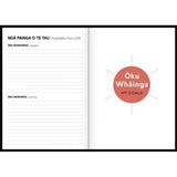 2027 Tuhi A41 Day Per Page Rataka Taniko Diary