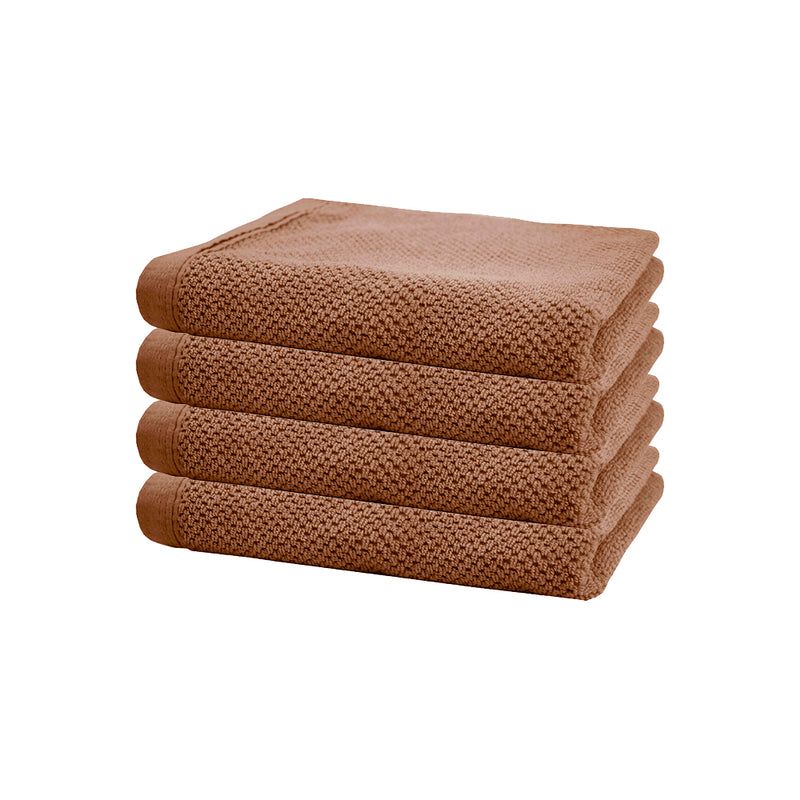 Angove 4pack Hand Towel 40x70cm Woodrose