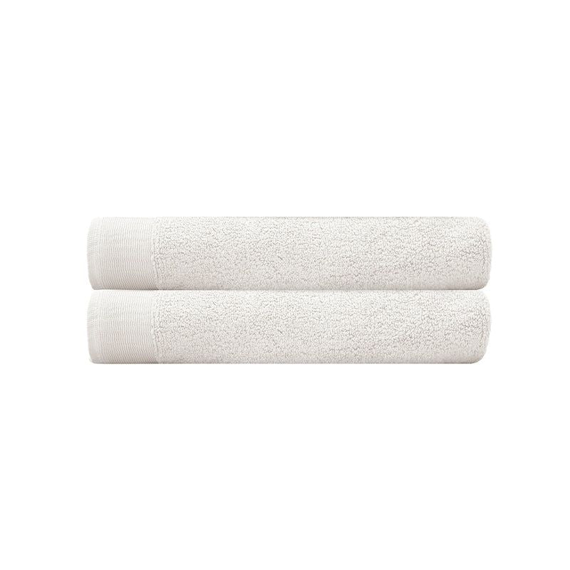 Elvire Bath Towel 2 Pack Ivory