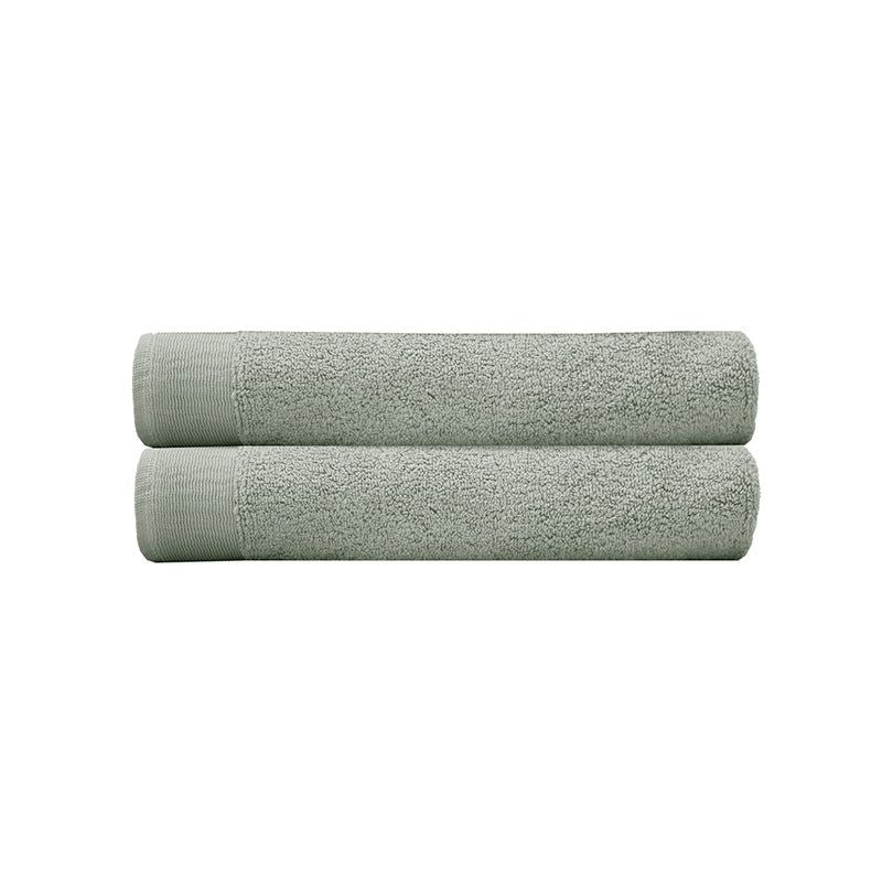 Elvire Bath Towel 2 Pack Sage