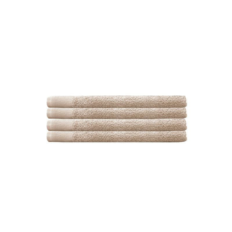 Elvire Hand Towel 4 Pack Buff