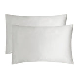 Bamboo Satin Pillowcases Silver