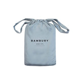 Bamboo Satin Pillowcases Slate Blue