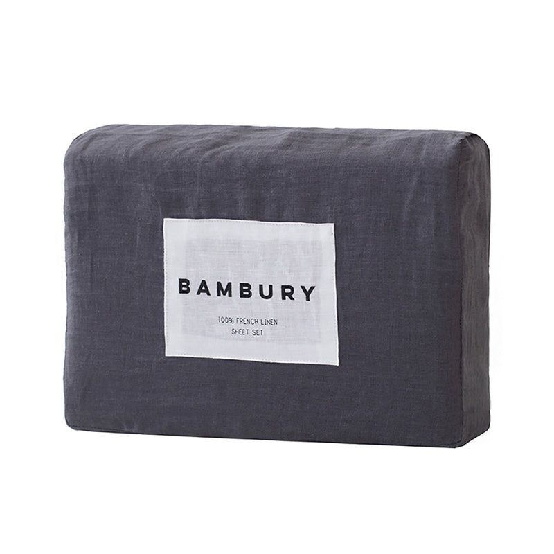 Queen Sheet Set - Linen Charcoal