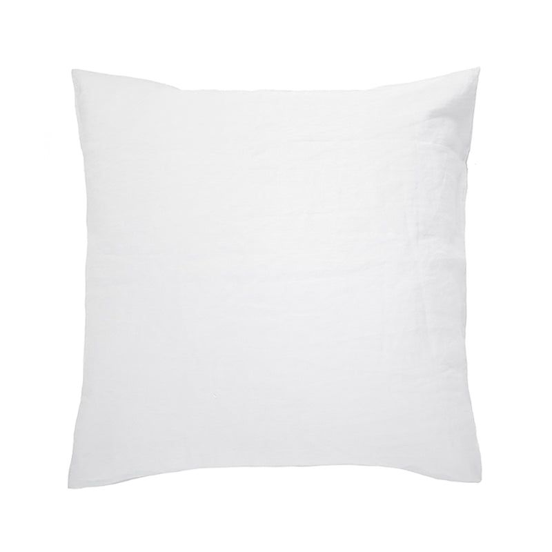 Linen Euro Pillowcase Ivory