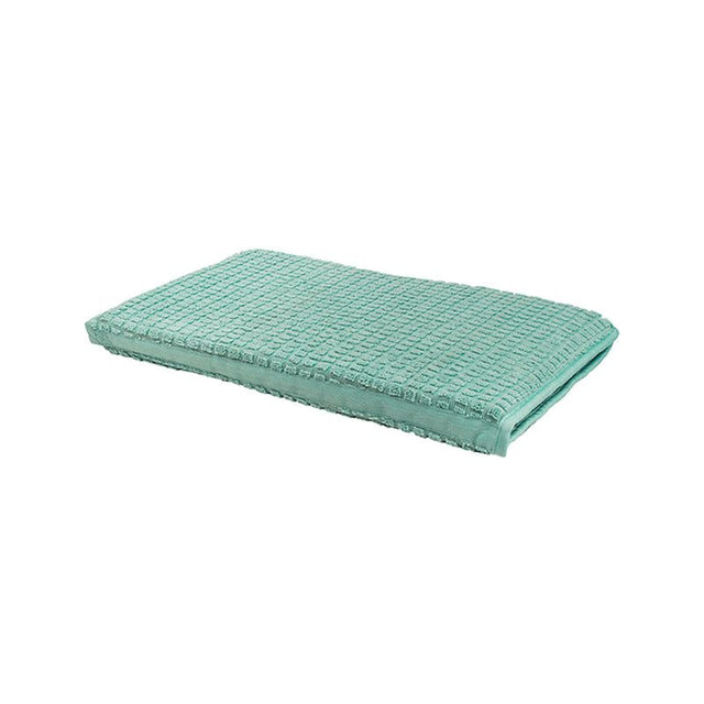 Microfibre Deluxe Dish Drying Mat in Duck Egg color, super absorbent and stylish, perfect for drying dishes and protecting countertops.