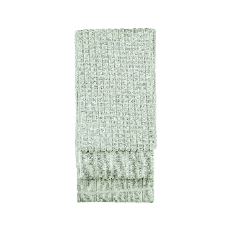 Microfibre 3pc Kitchen Towel Set Sage