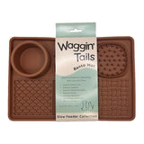 Dog - Slow Feeder Bento Mat Mocha 30x20cm