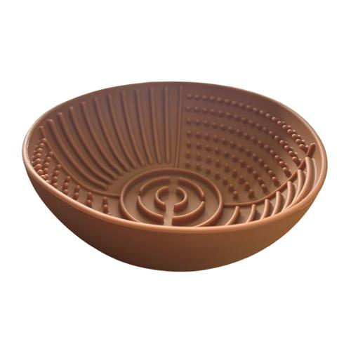 Dog - Wobble Bowl Mocha 16.5cm