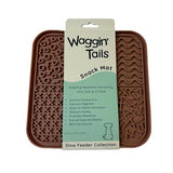 Dog - Slow Feeder Snack Mat Mocha 20cm