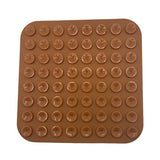 Dog - Slow Feeder Snack Mat Mocha 20cm