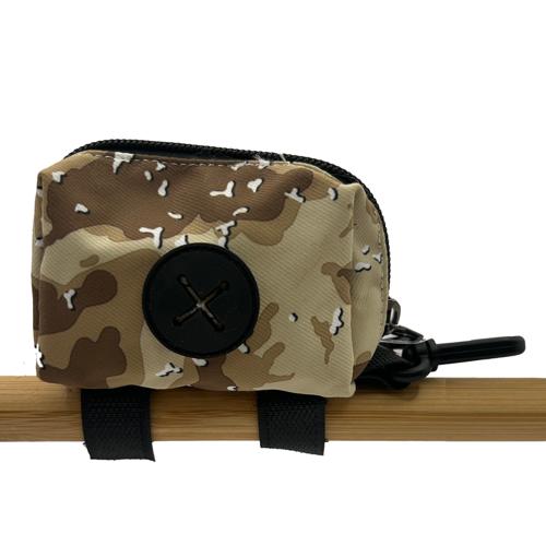Latched Poop Bag Holder - Desert Camo