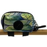 Latched Poop Bag Holder - Tropical Etching