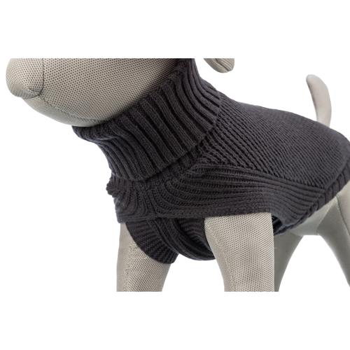 Dog Clothing - Berlin Pullover L: 55cm Anthracite