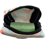 Latched Poop Bag Holder - Pink Rose
