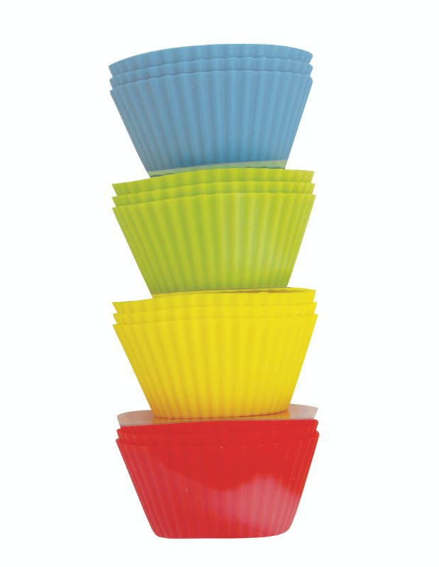Avanti Silicone 9cm Muffin Cups 12pcs