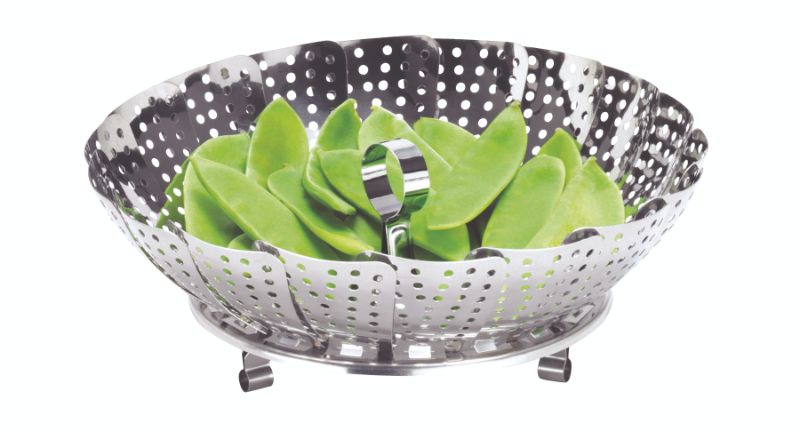 Stainless Steel Steamer Basket 24cm