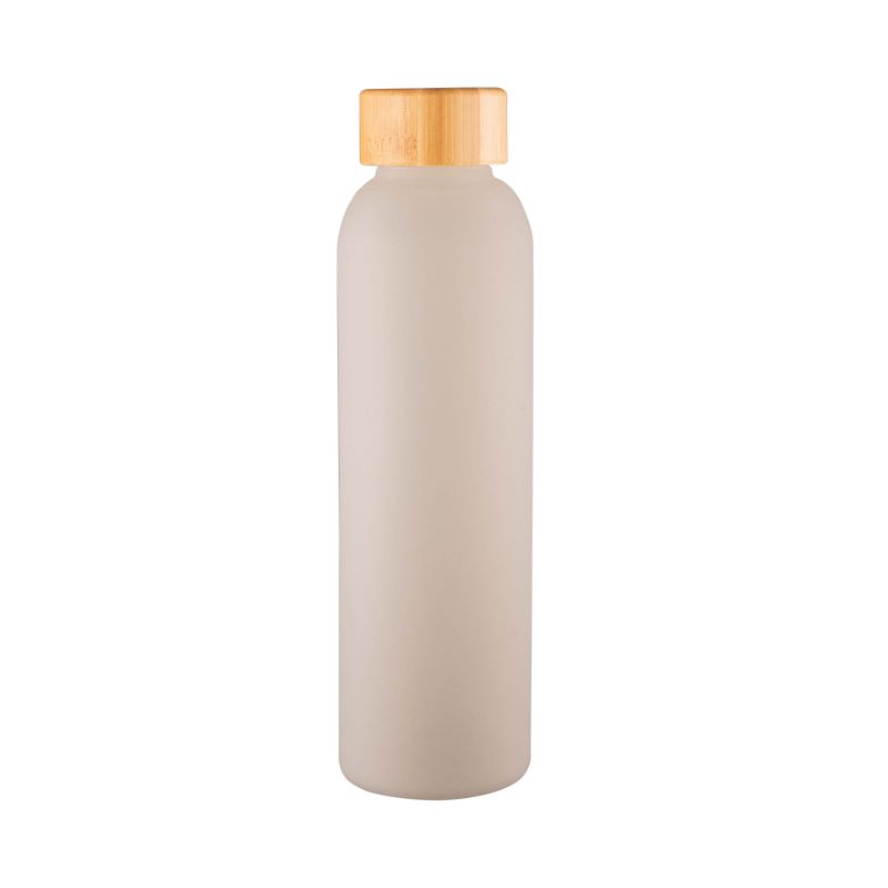 Avanti Velvet Glass Bottle 550ml Frosted Grey