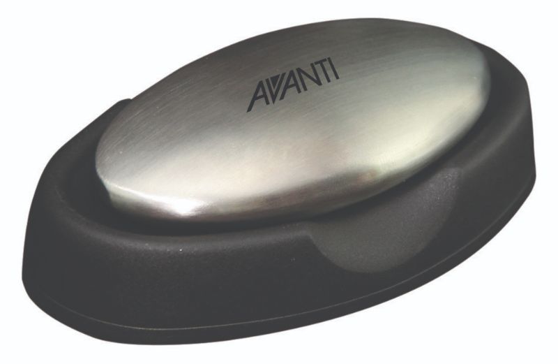 Avanti Stainless Steel Soap with Plastic Tray