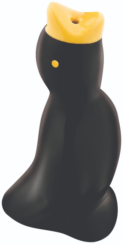 Avanti Ceramic Black Bird Pie Funnel