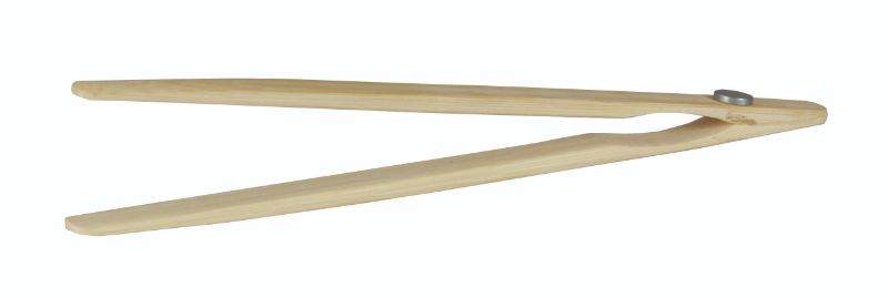 Avanti Bamboo Toast Tongs With Magnet