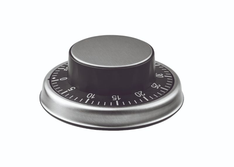 Avanti Mechanical Kitchen Timer-BLACK