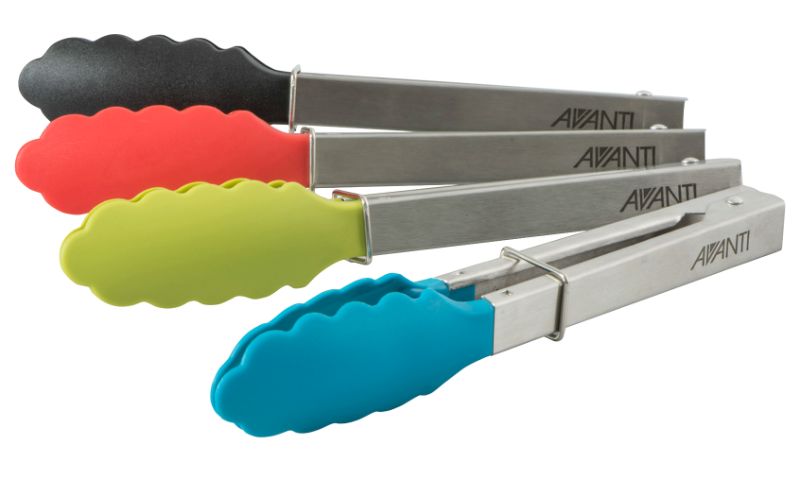 Avanti 23cm Tongs with Nylon Head Set of 24