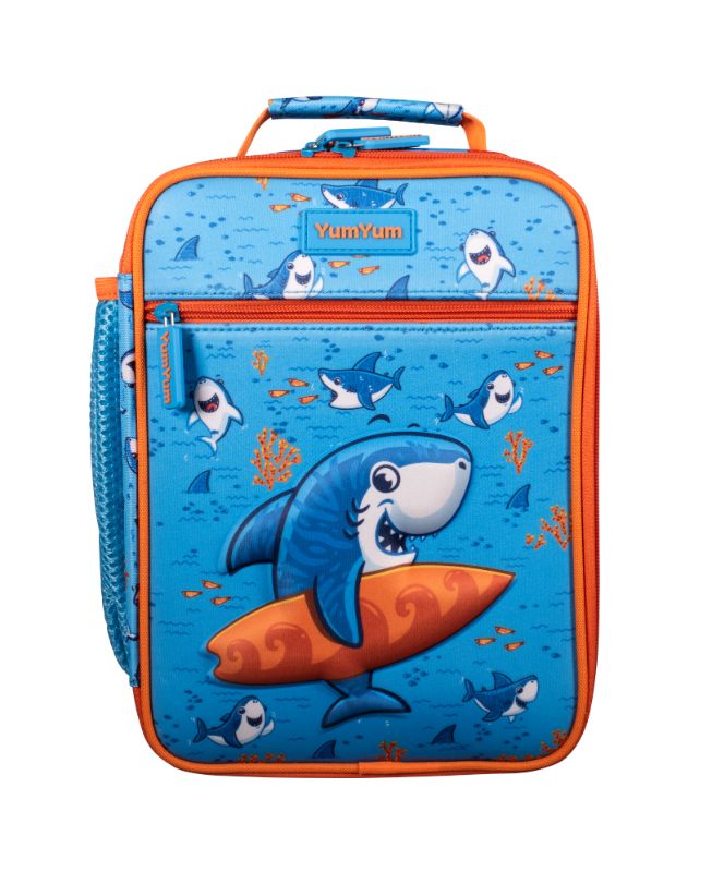 Avanti YumYum Lunch Bag Surfing Sharkie