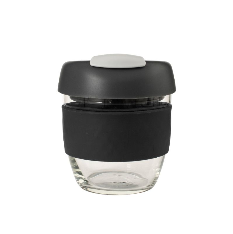 Avanti Glass GoCup Travel Mug 236ml Black/Char/Grey