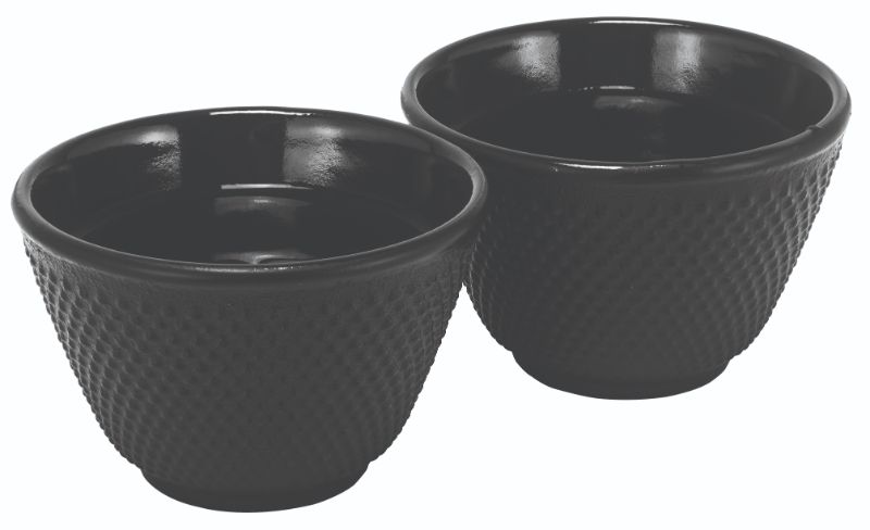 Avanti Hobnail Cast Iron Tea Cup-Set Of2
