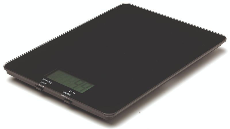 Digital Kitchen Scales 5.0kg Black