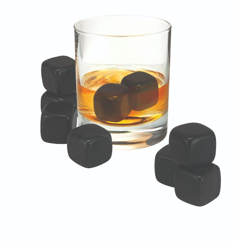 Avanti Whisky Rocks Set of 9 Black Gran