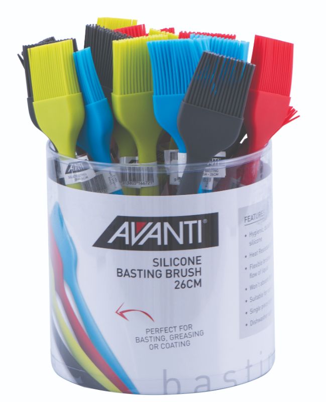 Avanti 26cm Large Basting Brush Tub Set of 24