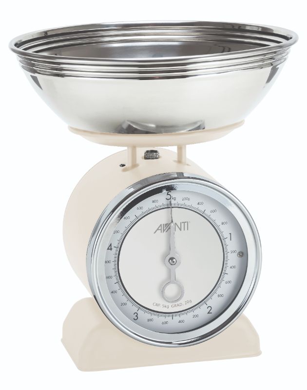 Avanti Vintage Mechanical Scales Ecru