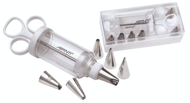 Avanti 7 Pc Syringe Icing Set