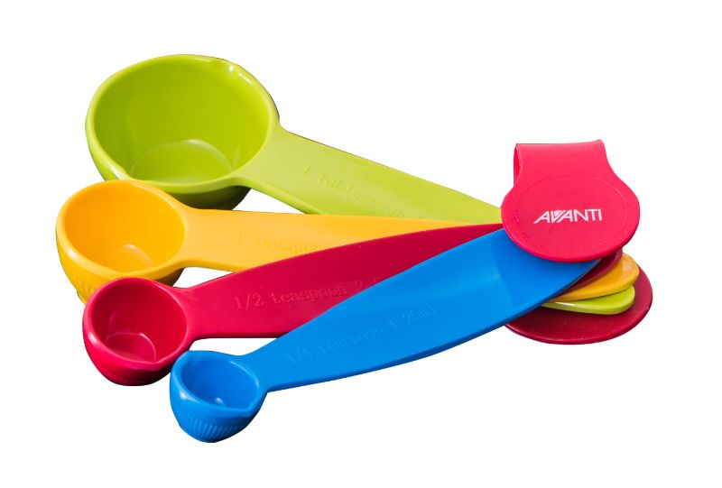 Avanti Ribbed Measuring Spoons - Primary