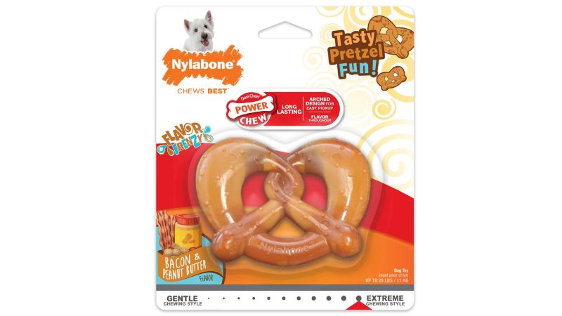 Dog Toy - Nylabone Pretzel