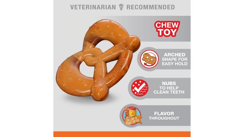 Dog Toy - Nylabone Pretzel