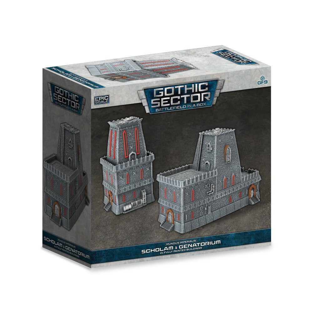 Battlefield in a Box: Gothic Sector  - Mundus Imperialis: Scholam & Genatorium