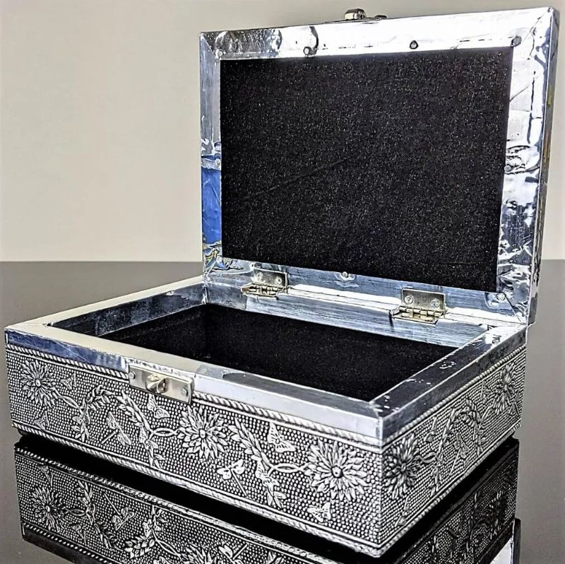 Jewellry Box - Silver Tree of Life (18cm)