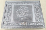 Jewellry Box - Silver Rose (25cm)