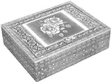 Jewellry Box - Silver Rose (25cm)
